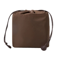 For LV Nano Noe Bag Organizer Insert Waterproof Nylon Bucket Bag Purse In Designer Handbag Inner Cosmetic Bag