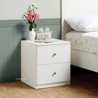 IFURNHOLIC Wise Night Stand / Meja Nakas Brankas dengan Laci Penyimpanan Tersembunyi / Meja Samping 