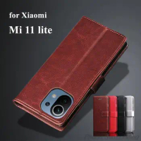 Luxury Wallet case for Xiaomi Mi 11 lite 5G NE / Mi 11 Youth 5G Flip leather Phone cover Card Holder holster phone shell Fundas