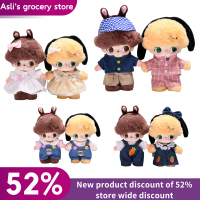 NEW Dimoo Charms Doll Clothes Denim Overalls Dress Set READY STOCK Harga Murah Baju Viral labubu lab