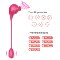 Powerful Clit Sucker Vibrating Egg Vagina Sucking Vibrator Clitoris Vacuum Stimulator ​Nipple Masturbator Sex Toys for Women