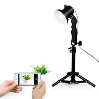 LED攝影燈套裝 小型攝影棚拍照攝柔光燈箱簡易迷你手機攝影箱  全館八五折 交換好物