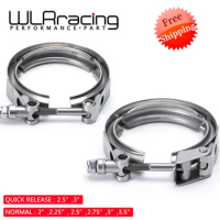 2" 2.25" 2.5" 2.75" 3" 3.5" 3.75" 4" Stainless Steel Car V-band Quick Release Clamp V Band Clamp Normal V Band Clamp