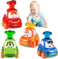 ALASOU Animal Car Toys for 1 2 Year Old Boy | Baby Toys 12-18 Months | 1 Year Old Boy Gifts for Todd