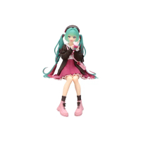 【FuRyu】初音音未來 初音泡麵蓋公仔 秋季粉紅ver.
