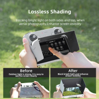 Foldable Sunhood for DJI Mini 3 Pro Remote Control Sunshade Smart Phone Screen Sun Hood for DJI Mini 3 Pro Controller Accessory