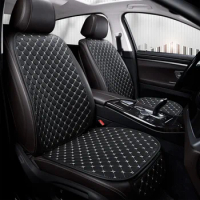 Car Seat Cover Napa Leather Minimalism Seat Cushion Wear-resistant and Durable, Four Seasons General