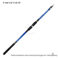 Joran Spinning Pasiran Antena Maguro Twister Telescopic 270 / 300 / 360 / 390 / 420 / 450 | Surf Cas