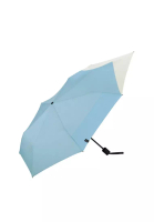 WPC 外出‧雨具‧縮骨傘‧情侶搭配‧背囊保護‧日本‧UX系列雙人用縮骨雨傘 - 淺藍