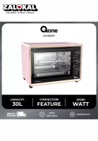 Oxone "Oxone OX8830P Oven Listrik Pemanggang Roti 30L 4 in 1