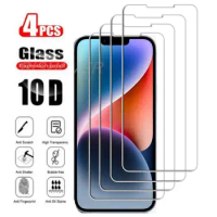 4Pcs Tempered Glass For Apple iPhone 14 Pro Max iPhone14 Plus 14Pro 14Plus Screen Protector Phone Protective Glass Film 9H