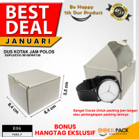 Box Packing Souvenir - Kotak Jam Tangan - Box Uk 8x8x5cm - B96