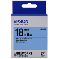 【EPSON】官方直營 標籤帶 藍底黑字/18mm(LK-5LBP)