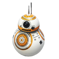 Mainan Robot Kawalan Jauh Pintar Star Wars BB8 Menari Bola Berputar dengan Robot Peronda Lampu