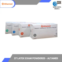 DO289 Sarung Tangan Latex Altamed / Altamed Latex Glove isi 100's DISKON