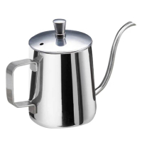Pour Over Kettle Small Long Narrow Spout Coffee Tea Pot, Camping Stainless Steel Gooseneck Coffee Pot