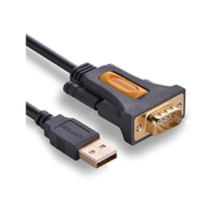 UGREEN อุปกรณ์แปลงสัญญาณ USB to RS232 รุ่น 20222 สีดำ