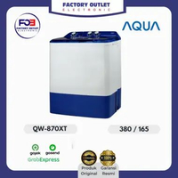 QW-870XT Mesin Cuci 8 Kg Anti Karat Twin Tub - ONLY JABODATABEK