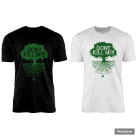 Kaos Distro Pendaki Gunung Save Our Forest / t-shirts Outdoor Hitam & Putih Katun Combed 30's / Baju