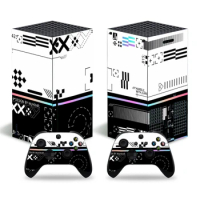 Black And White For Xbox Series X Skin Sticker For Xbox Series X Pvc Skins For Xbox Series X Vinyl Sticker Protective Skins 1