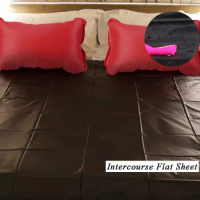 Sexy Latex Bedsheet Waterproof PVC Sheet Sex Furniture Toys Erotic Bondage Gear Adult Games SPA Cushion Mat S M Mattress Cover