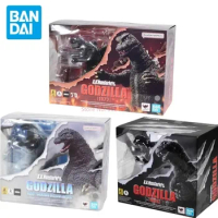 Original Bandai Anime S.H.Monster Godzilla Vs Gigan 1972 Action Figure Toys Pvc Collection Model Collector Toy Boy Birthday Gift