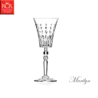 義大利RCR Marilyn 瑪莉蓮系列 水晶甜酒杯 260mL 白酒杯 紅酒杯 水晶玻璃 水晶高腳杯