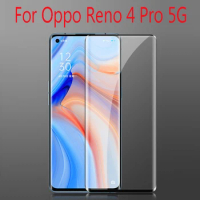 3D Curved Tempered Glass For OPPO Reno 4 Pro 5G Full Cover 9H Protective film Screen Protector For OPPO Reno 4 Pro 5G