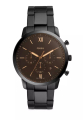 Fossil FS5525 Neutra Chronograph Jam Tangan Lelaki Stainless Steel Hitam 44mm