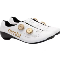 Nimbl Ultimate Ultra Light Race Road Bike Self Locking Cycling All Carbon Fiber Sole Lock Shoes