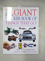 【書寶二手書T8／少年童書_JRW】Giant Ultimate Sticker Book of Things That Go (sam_Dorling Kindersley Publishing Staff