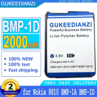 GUKEEDIANZI Battery for Nokia, BMP-1D, Big Power Battery, 8810, BMP-1A, 2000mAh