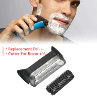 1 Set Original High Quality Shaver Replacement Foil And Blade For Braun 10B Shaver Foil Screen &amp; Cutter Head