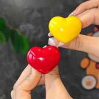 1PCS Heart Shaped Water Pressure Flush Button Toilet Kitchen Closet Nail Art Nniversal Assist Device For Bathroom Accessories