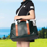 Large Capacity Golf Clothing Shoes Bag Handbag Golf Debris Bag Compartment Shoe Area Golf Shoes Storage Bag Golf accessories