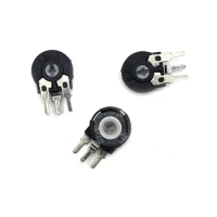 5PCS PT10 Adjustable Resistor Trimming Potentiometer Vertical Arrow Hole B1K B102 B5K B502 B10K B103 B50K B503 B100K B104 3-Pin