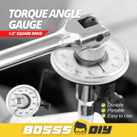 Torque Angle Gauge 1/2\ Square Drive Angle Meter Torque Auto Angle Rotation Measure Tool 360 Degree 