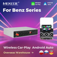 MEKEDE Wireless Carplay Android Auto Decoder interface Box for Mercedes Benz E-Class W212 E Coupe C207 W204 W463 Mirror Link