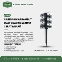 Highlight Color Comb ABL-5008 / Sisir Rambut Balayage