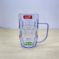 Gelas Bir Asvita 770 Ml - Gelas Bir Mika -Gelas Bir Jumbo Mika Melamin