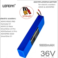 Battery 9.8Ah 36V for AOVO M365PRO