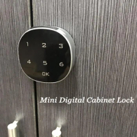 Rotatory Cabinet Lock Keypad Pull Door Lock Digital Shoe box Locker Anti-theft Kid safety lock File Security Lock