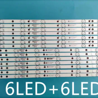 14 PCS/set LED backlight strip for AOC LE55U7970 KDL-55W650D GJ-2K16-550-D712-S1-L R TPT550F2 FHBN20.K 01P13 01P12 01N30 01N29