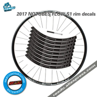 2017 stan's notubes flow s1 mountain bike wheel rim stickers bicycle MTB wheelset decals for two wheel rim stickers