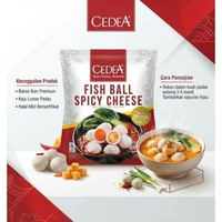 CEDEA Fish Ball Salted Egg / Fish Ball Spicy Cheese 500gr Spicy Cheese