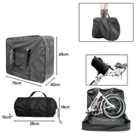 Folding Bike Storage Bag Cover Portable Fits 14Inch to 16Inch Folding Bike Light Bike Travel Carry Handbag