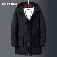 Jaket Winter Pria Panjang Model Jubah - Bahan Japan Drill/American Drill - Nyaman