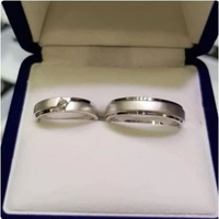 cincin nikah perak couple request couple Single