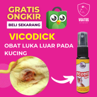 VICODIX Spray - Jamur gatal eksim koreng borok Obat luka kucing ampuh