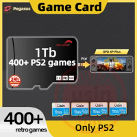 Games Card For GPD XP Plus Memory TF Gaming Console Pre-install Retro PS2 Game SD High Speed Card Pegasus 1Tb 512G